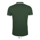 so00577-Tricou-polo-adult-barbat-Sols-Pasadena-Forest-Green-White