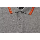 so00577 - Tricou polo adult barbat Sol's Pasadena Pique  [White/Aqua]