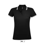 so00578-Tricou-polo-adult-dama-Sols-Pasadena-Black-White