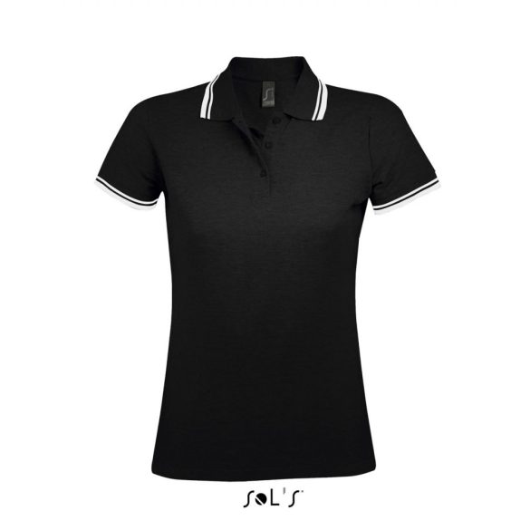 so00578-Tricou-polo-adult-dama-Sols-Pasadena-Black-White