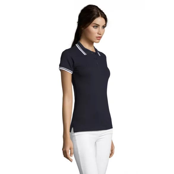 so00578-Tricou-polo-adult-dama-Sols-Pasadena-French-Navy-White