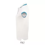 so00578 - Tricou polo adult dama Sol's Pasadena Pique  [White/Aqua]