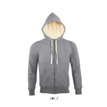 SO00584-Jacheta-cu-fermoar-unisex-Sols-SHERPA-Grey-Melange