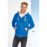 SO00584-Jacheta-cu-fermoar-unisex-Sols-SHERPA-Grey-Melange