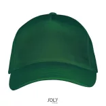 SO00594-Sapca-din-bumbac-pieptanat-5-panele-LONG-BEACH-Bottle-Green