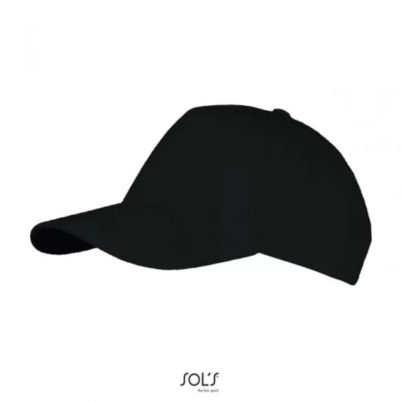 SO00594-Sapca-din-bumbac-pieptanat-5-panele-LONG-BEACH-Black