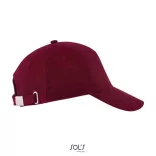 SO00594-Sapca-din-bumbac-pieptanat-5-panele-LONG-BEACH-Burgundy