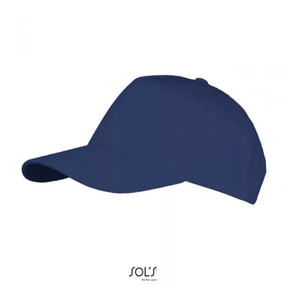 SO00594-Sapca-din-bumbac-pieptanat-5-panele-LONG-BEACH-French-Navy