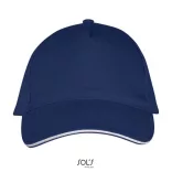 SO00594-Sapca-din-bumbac-pieptanat-5-panele-LONG-BEACH-French-NavyWhit