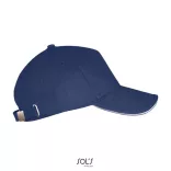 SO00594-Sapca-din-bumbac-pieptanat-5-panele-LONG-BEACH-French-NavyWhit