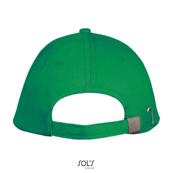 SO00594-Sapca-din-bumbac-pieptanat-5-panele-LONG-BEACH-Kelly-GreenWhit