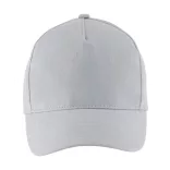 SO00594 - Sapca din bumbac pieptanat - 5 panele - LONG BEACH - [Pure Grey]