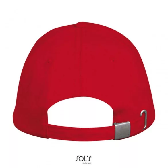 SO00594-Sapca-din-bumbac-pieptanat-5-panele-LONG-BEACH-Red
