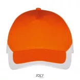 SO00595-Sapca-din-bumbac-pieptanat-5-panele-BOOSTER-OrangeWhite