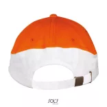 SO00595-Sapca-din-bumbac-pieptanat-5-panele-BOOSTER-OrangeWhite