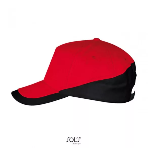 SO00595-Sapca-din-bumbac-pieptanat-5-panele-BOOSTER-RedBlack