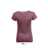 so01181-Tricou-adult-dama-sols-Mixed-Heather-Burgundy