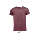 so01182-Tricou-adult-barbat-sols-Mixed-Heather-Burgundy