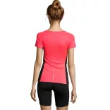 so01415nec-Tricou-sport-alergare-adult-dama-SOLS-SYDNEY-Neon-Coral