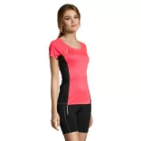 so01415nec-Tricou-sport-alergare-adult-dama-SOLS-SYDNEY-Neon-Coral