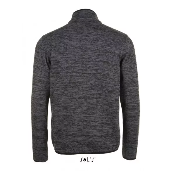 so01652dgr_bl-Jacheta-fleece-de-barbat-Sols-TURBO-Dark-Grey/Black