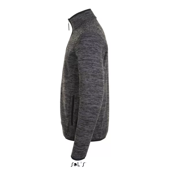 so01652dgr_bl-Jacheta-fleece-de-barbat-Sols-TURBO-Dark-Grey/Black