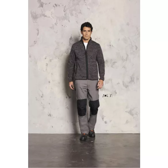 so01652dgr_bl-Jacheta-fleece-de-barbat-Sols-TURBO-Dark-Grey/Black