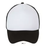 SO01668-Sapca-5-panele-tip-trucker-BUBBLE-WhiteBlack