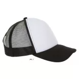 SO01668-Sapca-5-panele-tip-trucker-BUBBLE-WhiteBlack