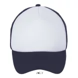 SO01668-Sapca-5-panele-tip-trucker-BUBBLE-WhiteFrench-Navy