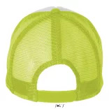 SO01668-Sapca-5-panele-tip-trucker-BUBBLE-WhiteNeon-Green