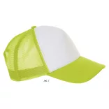 SO01668-Sapca-5-panele-tip-trucker-BUBBLE-WhiteNeon-Green