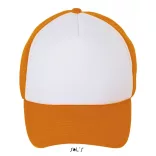SO01668-Sapca-5-panele-tip-trucker-BUBBLE-WhiteNeon-Orange