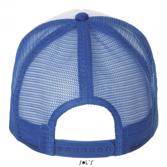 SO01668-Sapca-5-panele-tip-trucker-BUBBLE-WhiteRoyal-Blue