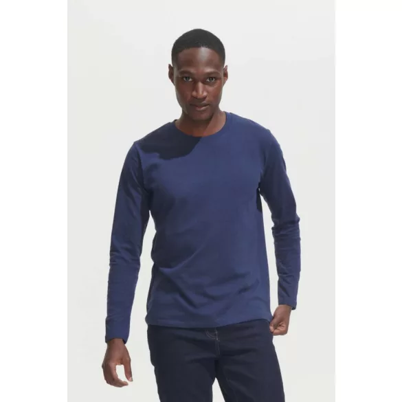 so02074 - Bluza adult barbat Sol's Imperial LSL [Bottle Green]