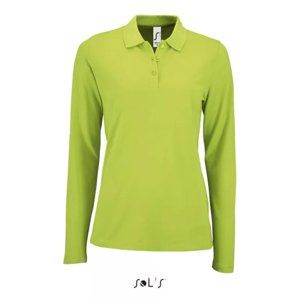so02083-Tricou-polo-cu-maneca-lunga-adult-dama-SOLS-PERFECT-LSL-Apple-Green