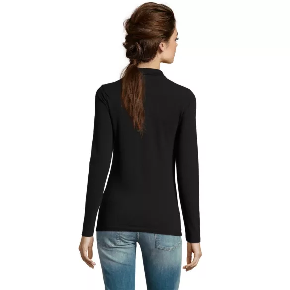 so02083-Tricou-polo-cu-maneca-lunga-adult-dama-SOLS-PERFECT-LSL-Black