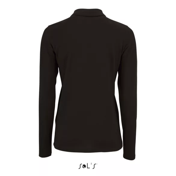 so02083-Tricou-polo-cu-maneca-lunga-adult-dama-SOLS-PERFECT-LSL-Black