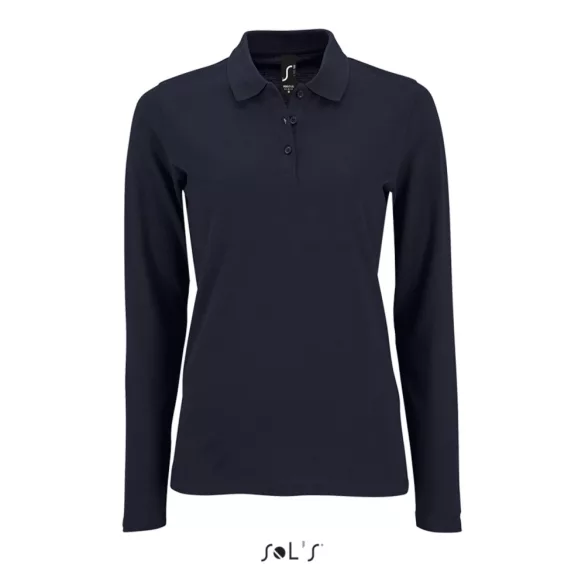 so02083-Tricou-polo-cu-maneca-lunga-adult-dama-SOLS-PERFECT-LSL-French-Navy