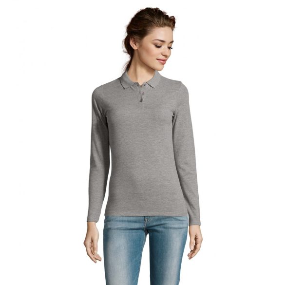 so02083-Tricou-polo-cu-maneca-lunga-adult-dama-SOLS-PERFECT-LSL-Grey-Melange
