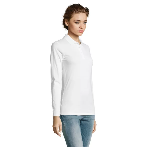 so02083-Tricou-polo-cu-maneca-lunga-adult-dama-SOLS-PERFECT-LSL-White