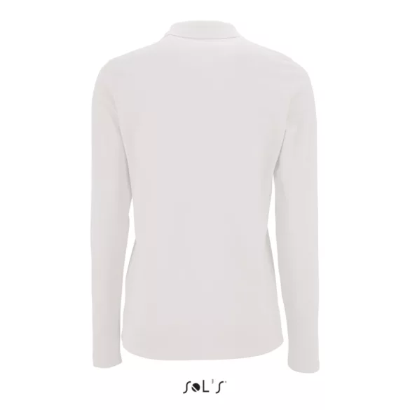 so02083-Tricou-polo-cu-maneca-lunga-adult-dama-SOLS-PERFECT-LSL-White