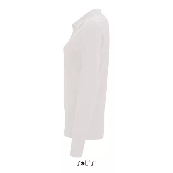 so02083-Tricou-polo-cu-maneca-lunga-adult-dama-SOLS-PERFECT-LSL-White