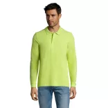 so02087-Tricou-polo-cu-maneca-lunga-adult-barbat-SOLS-PERFECT-LSL-Apple-Green