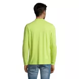 so02087-Tricou-polo-cu-maneca-lunga-adult-barbat-SOLS-PERFECT-LSL-Apple-Green