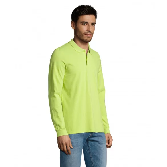 so02087-Tricou-polo-cu-maneca-lunga-adult-barbat-SOLS-PERFECT-LSL-Apple-Green