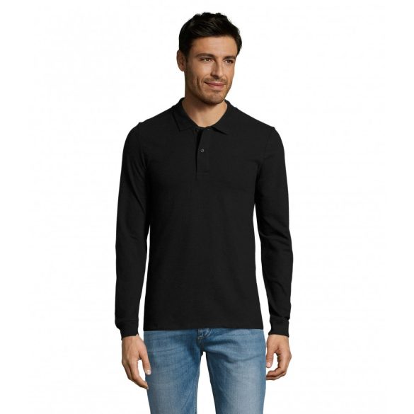 so02087-Tricou-polo-cu-maneca-lunga-adult-barbat-SOLS-PERFECT-LSL-Black