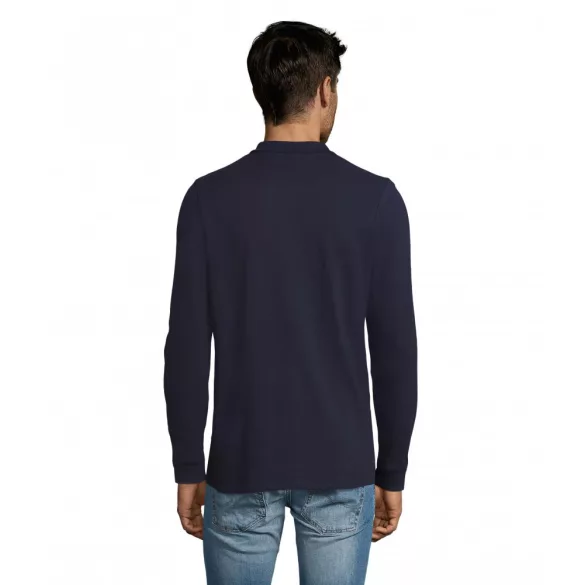 so02087-Tricou-polo-cu-maneca-lunga-adult-barbat-SOLS-PERFECT-LSL-French-Navy