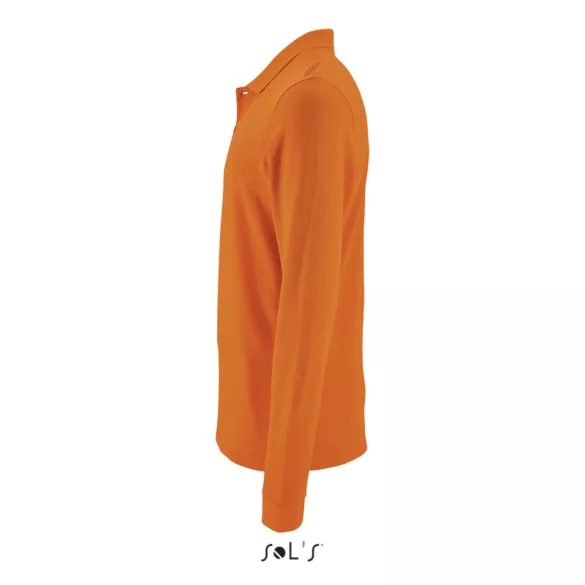so02087 - Tricou polo cu maneca lunga adult barbat - SOLS PERFECT LSL PIQUE [Orange]
