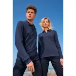 so02087 - Tricou polo cu maneca lunga adult barbat - SOLS PERFECT LSL PIQUE [Orange]